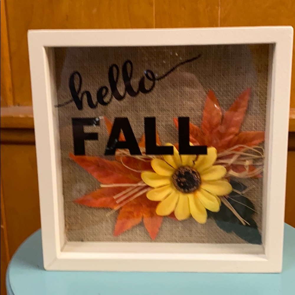 Fall table top sign NWT